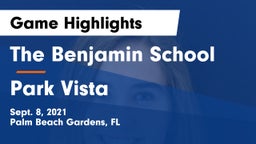 The Benjamin School vs Park Vista Game Highlights - Sept. 8, 2021
