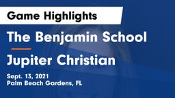 The Benjamin School vs Jupiter Christian  Game Highlights - Sept. 13, 2021