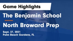 The Benjamin School vs North Broward Prep  Game Highlights - Sept. 27, 2021