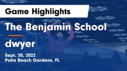 The Benjamin School vs dwyer Game Highlights - Sept. 20, 2022