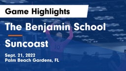 The Benjamin School vs Suncoast  Game Highlights - Sept. 21, 2022
