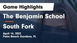 The Benjamin School vs South Fork  Game Highlights - April 14, 2022