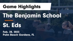 The Benjamin School vs St. Eds Game Highlights - Feb. 28, 2023