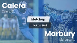 Matchup: Calera  vs. Marbury  2016