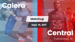 Matchup: Calera  vs. Central  2017