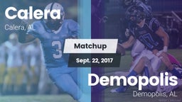 Matchup: Calera  vs. Demopolis  2017