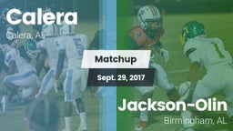 Matchup: Calera  vs. Jackson-Olin  2017