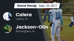 Recap: Calera  vs. Jackson-Olin  2017