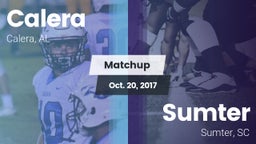 Matchup: Calera  vs. Sumter  2017