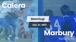 Matchup: Calera  vs. Marbury  2017