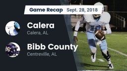Recap: Calera  vs. Bibb County  2018