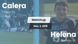 Matchup: Calera  vs. Helena  2018