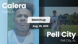 Matchup: Calera  vs. Pell City  2019
