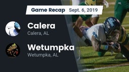 Recap: Calera  vs. Wetumpka  2019