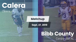 Matchup: Calera  vs. Bibb County  2019