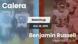 Matchup: Calera  vs. Benjamin Russell  2019