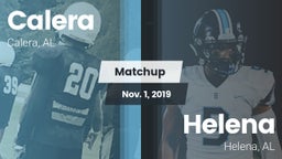 Matchup: Calera  vs. Helena  2019