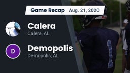 Recap: Calera  vs. Demopolis  2020