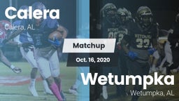 Matchup: Calera  vs. Wetumpka  2020