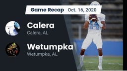 Recap: Calera  vs. Wetumpka  2020