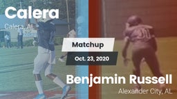 Matchup: Calera  vs. Benjamin Russell  2020