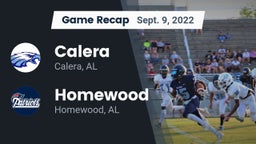 Recap: Calera  vs. Homewood  2022