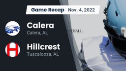 Recap: Calera  vs. Hillcrest  2022