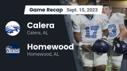 Recap: Calera  vs. Homewood  2023