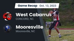 Recap: West Cabarrus  vs. Mooresville  2023