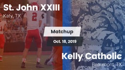 Matchup: Pope John XXIII vs. Kelly Catholic  2019