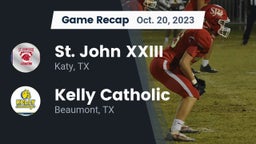 Recap: St. John XXIII  vs. Kelly Catholic  2023