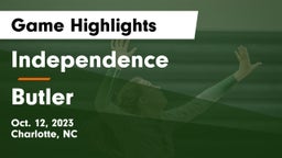 Independence  vs Butler  Game Highlights - Oct. 12, 2023