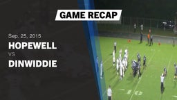 Recap: Hopewell  vs. Dinwiddie  2015