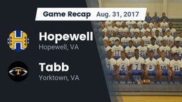 Recap: Hopewell  vs. Tabb  2017
