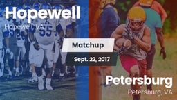 Matchup: Hopewell  vs. Petersburg  2017