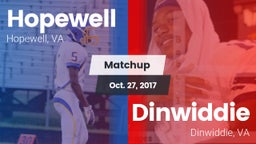 Matchup: Hopewell  vs. Dinwiddie  2017