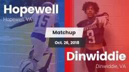 Matchup: Hopewell  vs. Dinwiddie  2018