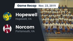 Recap: Hopewell  vs. Norcom  2019