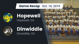 Recap: Hopewell  vs. Dinwiddie  2019