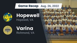 Recap: Hopewell  vs. Varina  2022