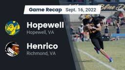 Recap: Hopewell  vs. Henrico  2022
