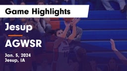 Jesup  vs AGWSR  Game Highlights - Jan. 5, 2024