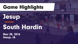 Jesup  vs South Hardin  Game Highlights - Nov 28, 2016