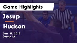 Jesup  vs Hudson  Game Highlights - Jan. 19, 2018