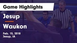 Jesup  vs Waukon  Game Highlights - Feb. 15, 2018