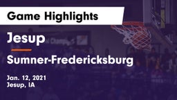 Jesup  vs Sumner-Fredericksburg  Game Highlights - Jan. 12, 2021