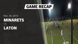 Recap: Minarets  vs. Laton  2015