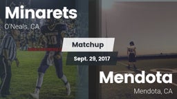 Matchup: minarets  vs. Mendota  2017