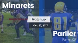 Matchup: minarets  vs. Parlier  2017