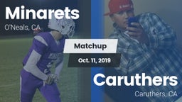 Matchup: minarets  vs. Caruthers  2019